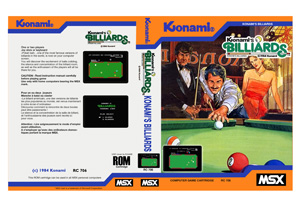 konami's Billiards Cover